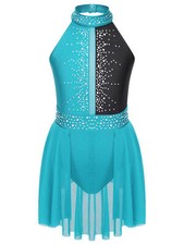 UK Girl's Shiny Rhinestone
