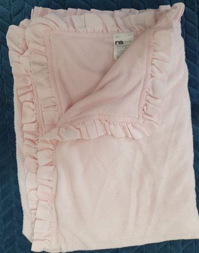 Mothercare blanket pink fleece - blanket,