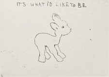 Tracey Emin: ITS WHAT I'D LIKE TO BE, signed and numbered