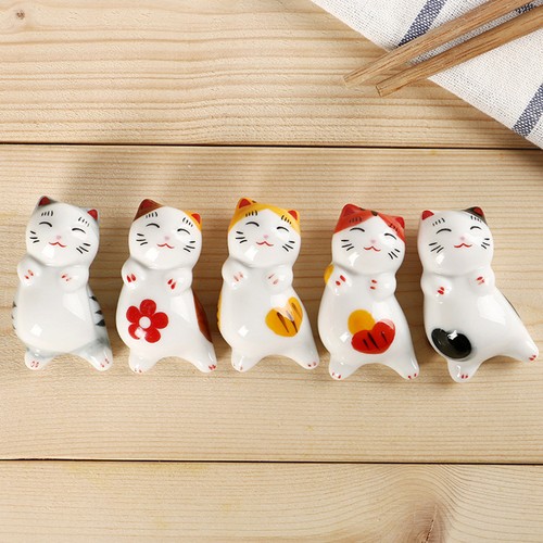 5pcs red cat shape - 5pcs,