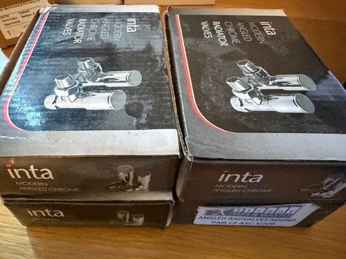 Inta modern angled chrome