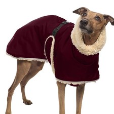 Pet Dog Winter High Collar Jumper Sweater Greyhound Whippet Clothes Lurcher Coat