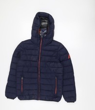 Next Boys Blue Hooded Puffer