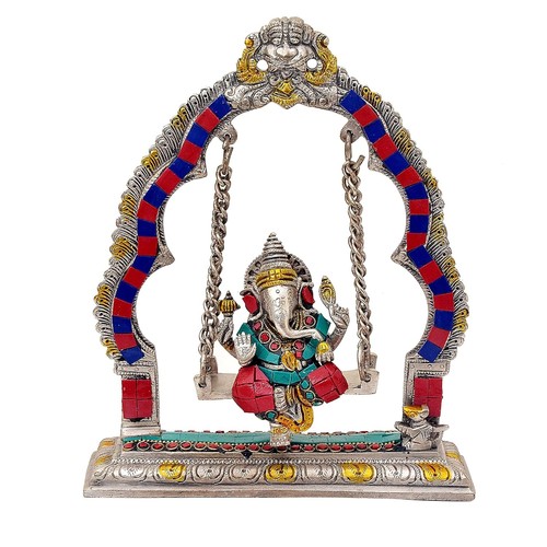 Brass lord ganesha idol for - brass,
