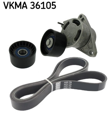Ribbed belt set for nissan - v-ribbed,