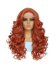Ginger Orange Curly Lace Front