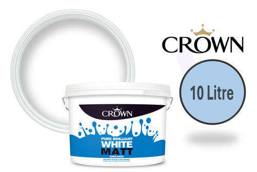Crown matt emulsion white - crown,