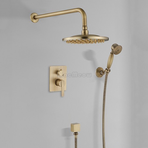 Antique brass rainfall - antique,