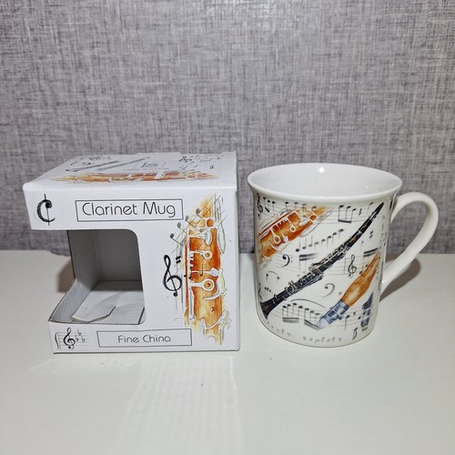 Clarinet mug music note logo - mug,