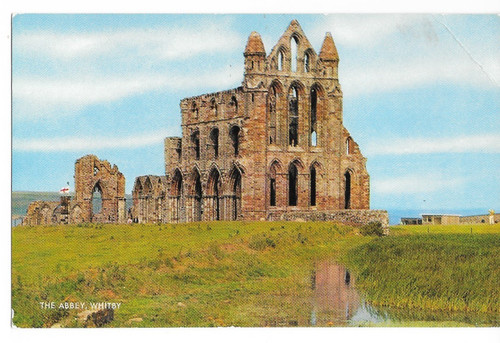 Postcard whitby view of - postcard,