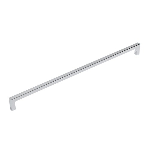 Chrome shape handle - d,