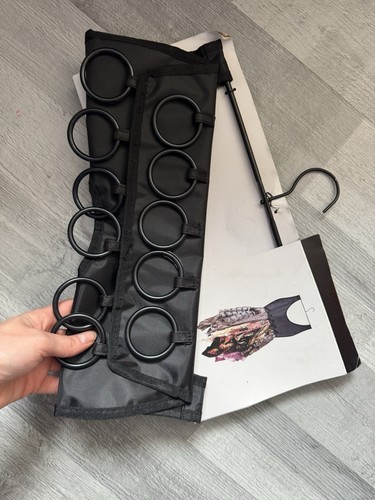 Hanging scarf organizer - hanging,