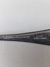 Firth Staybrite S&B ltd 1956 Military Soup Spoons Stainless Steel Set of    6.