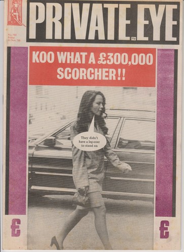 Private eye magazine issue - eye,