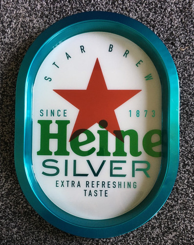 Heineken silver serving - silver,