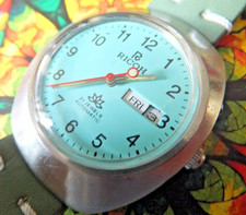 Ricoh Pastel Blue Dial Automatic Winding Watch 37mm