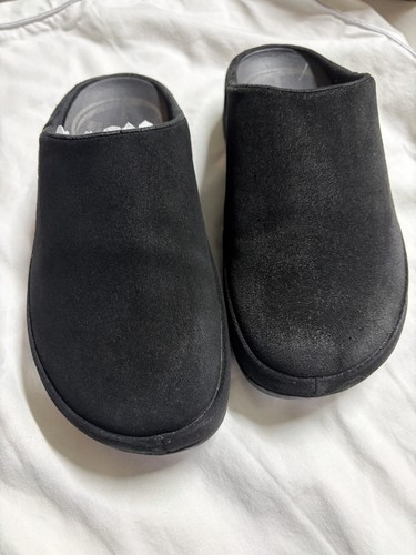Fitflop black suede - black,