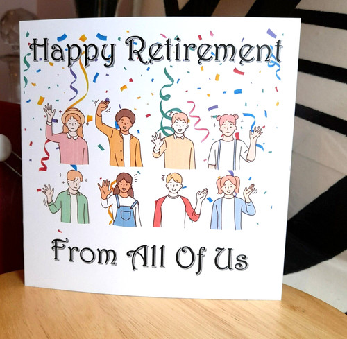 Happy retirement from all - happy,