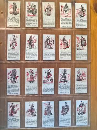 Typhoo tea trade cards
