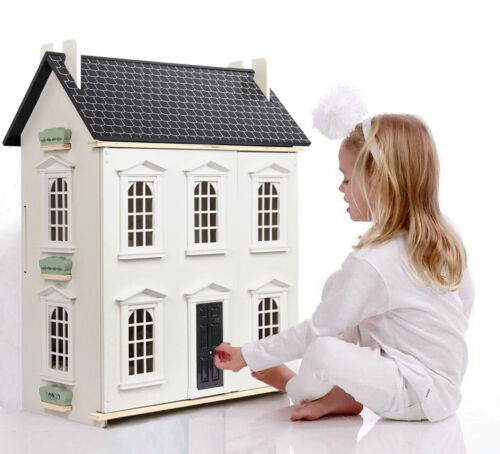 Large wooden dolls house - large,