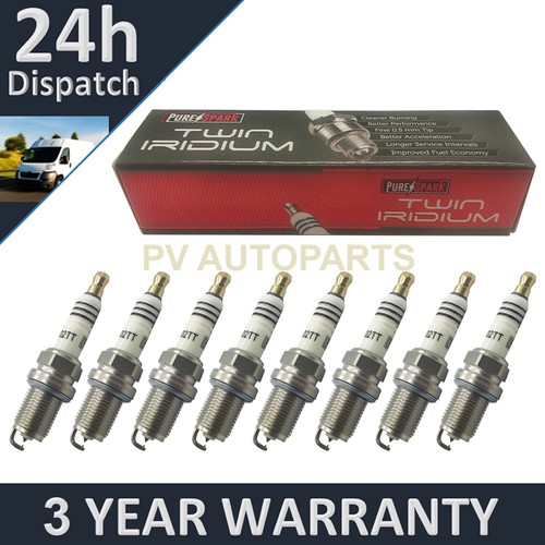 Double iridium spark plugs - double,