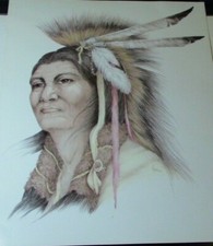Artist S. Mitchell (Osage