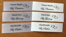 Satin and Nylon Name Labels -