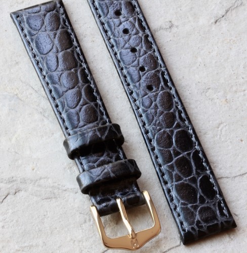 Hirsch 16mm grey crocodile