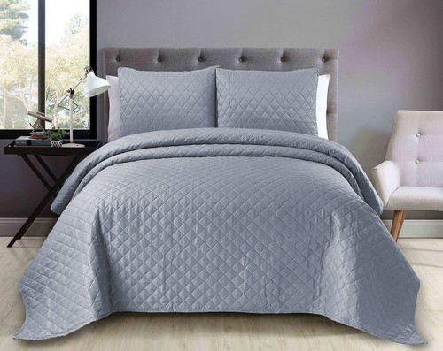 Luxury quilted bedspread set - luxury,