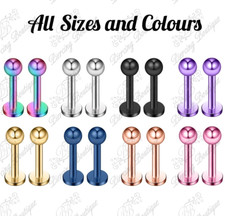 Labret Tragus Lip Bar Monroe