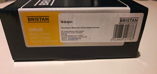 Bristan opus basin mixer - basin,