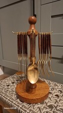Vintage Rosewood and Brass