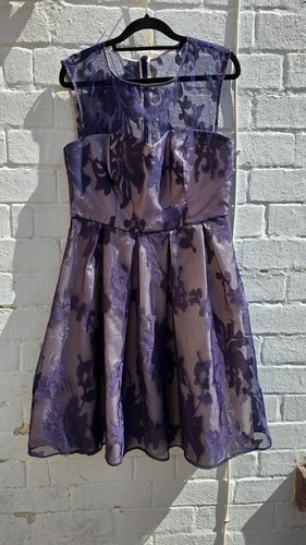 Ariella purple floral - purple,