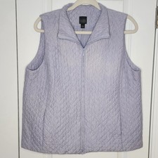 Eileen Fisher Quilted Lavender