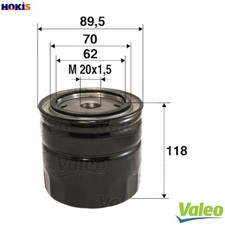 OIL FILTER 586035 FOR PEUGEOT