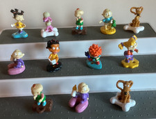12 X VINTAGE RUGRATS FIGURES /