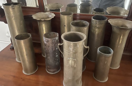 Job lot antique brass - lot, x