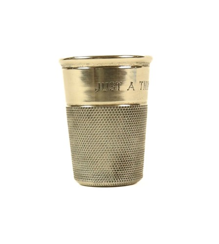 Thimble shaped stirrup - shaped,