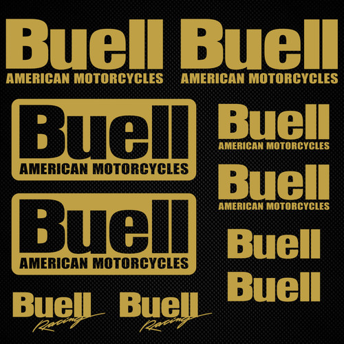 Decal buell american - decal,