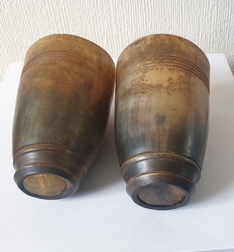 Ethiopian turned horn drinking - ethiopian,
