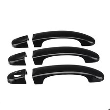 Gloss Black Door Handle Covers