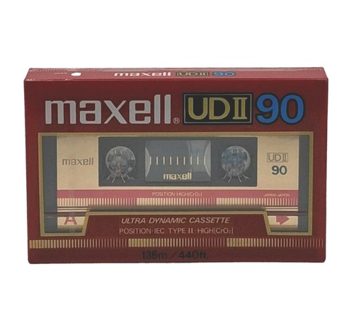 Maxell udii chrome type ii - maxell, 90