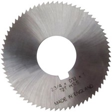 HSS Slitting Saw Fine/Coarse