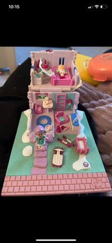 Polly pocket ski lodge chalet - pocket,