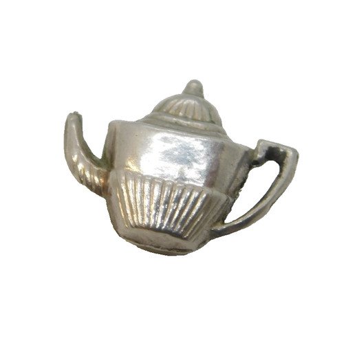 Sterling silver teapot - teapot, charm