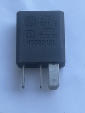 Genuine Fiat Alfa Romeo 4-Pin Multi-Use Black Relay 46520421 20A A727 702.30