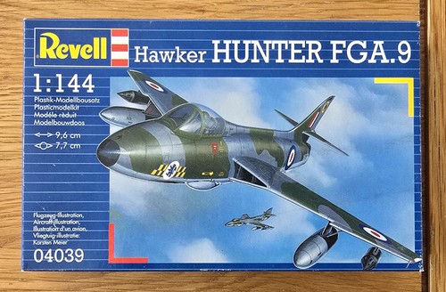 Revell hawker hunter fga - hunter, fga.9