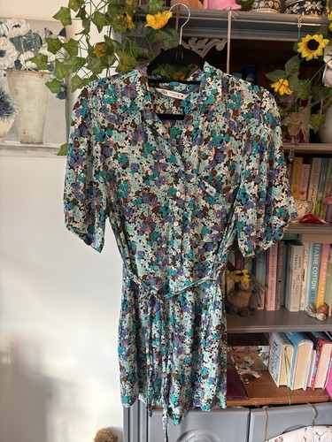 Zara blue mix floral - zara,
