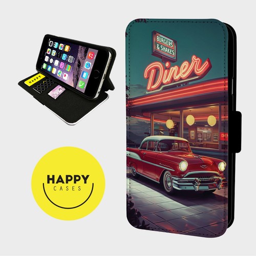 Classic american diner car - classic,
