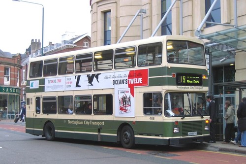 Nottingham city transport l488 - city,